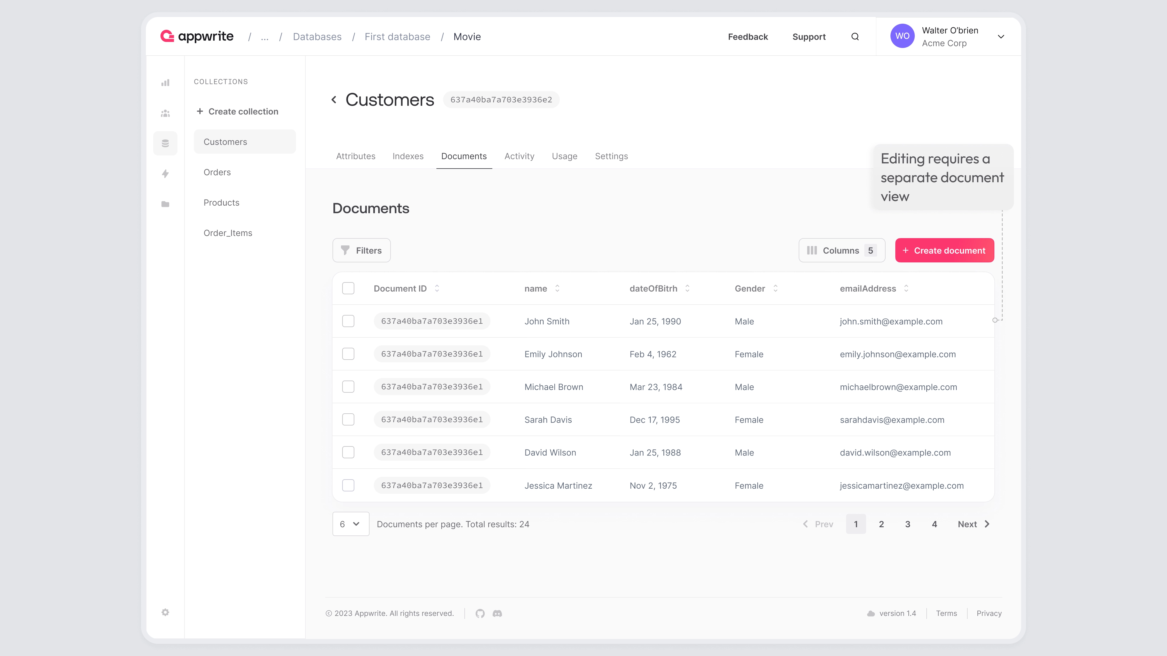 Documents Overview